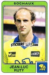 Figurina Jean-Luc Ruty - Football France 1985-1986 n. 276 - Panini