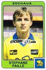 Cromo Stephane Paille - Football France 1985-1986 n. 285 - Panini