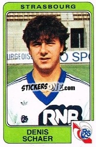 Figurina Denis Schaer - Football France 1985-1986 n. 302 - Panini