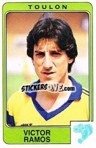 Cromo Victor Ramos - Football France 1985-1986 n. 314 - Panini