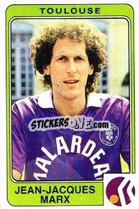 Cromo Jean-Jacques Marx - Football France 1985-1986 n. 323 - Panini