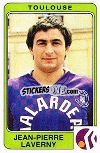 Cromo Jean-Pierre Laverny - Football France 1985-1986 n. 325 - Panini