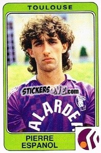 Figurina Pierre Espanol - Football France 1985-1986 n. 331 - Panini