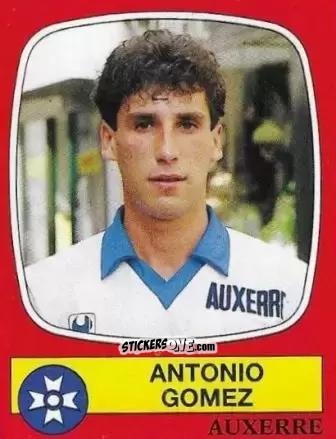 Cromo Antonio Gomez - Football France 1986-1987 n. 3 - Panini