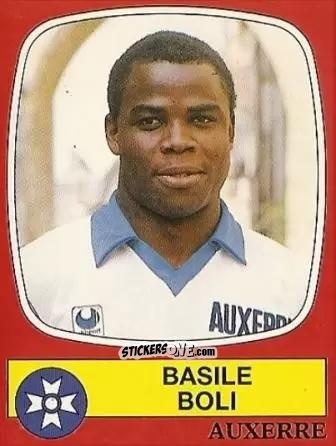 Cromo Basile Boli - Football France 1986-1987 n. 6 - Panini