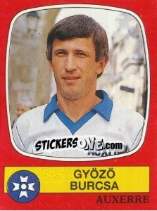Cromo Gyozo Burcsa - Football France 1986-1987 n. 12 - Panini