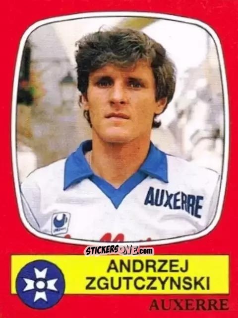Figurina Andrzej Zgutczynski - Football France 1986-1987 n. 13 - Panini