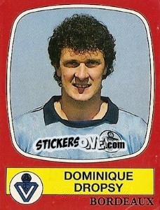Figurina Dominique Dropsy - Football France 1986-1987 n. 18 - Panini