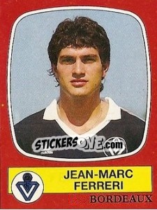 Sticker Jean-Marc Ferreri - Football France 1986-1987 n. 28 - Panini