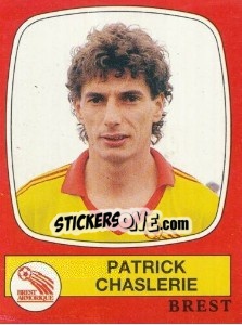 Figurina Patrick Chaslerie - Football France 1986-1987 n. 34 - Panini