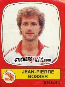 Figurina Jean-Pierre Bosser - Football France 1986-1987 n. 35 - Panini