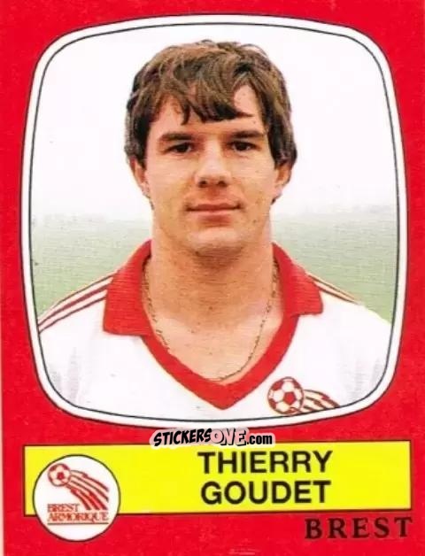 Figurina Thierry Goudet - Football France 1986-1987 n. 41 - Panini