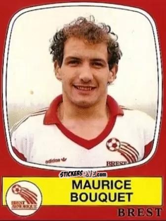 Figurina Maurice Bouquet - Football France 1986-1987 n. 42 - Panini