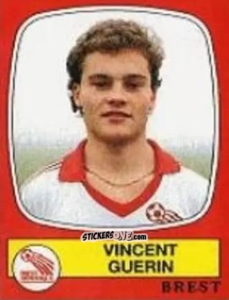 Figurina Vincent Guerin - Football France 1986-1987 n. 44 - Panini