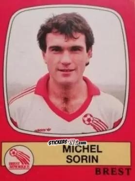Figurina Michel Sorin - Football France 1986-1987 n. 47 - Panini