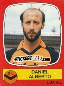 Figurina Daniel Alberto - Football France 1986-1987 n. 54 - Panini