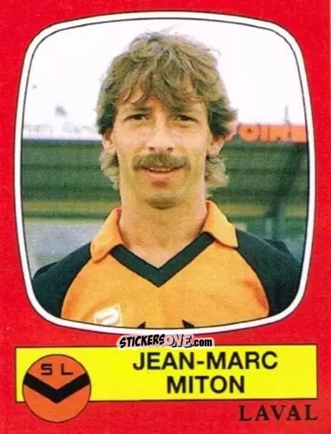 Figurina Jean-Marc Miton - Football France 1986-1987 n. 55 - Panini
