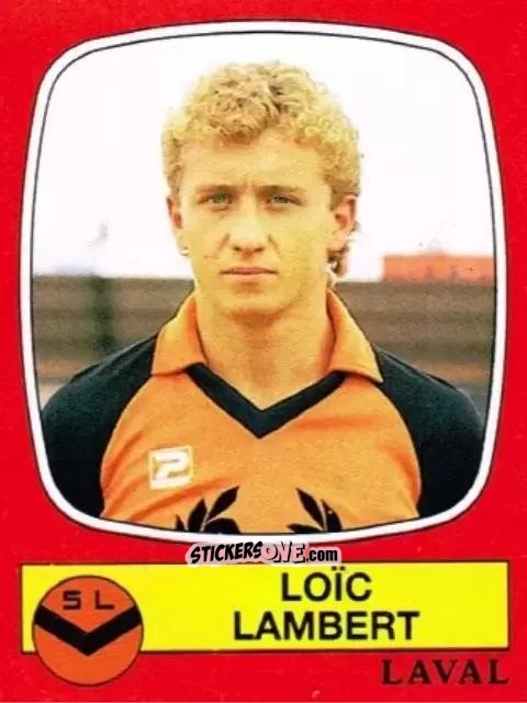 Figurina Loic Lambert - Football France 1986-1987 n. 60 - Panini
