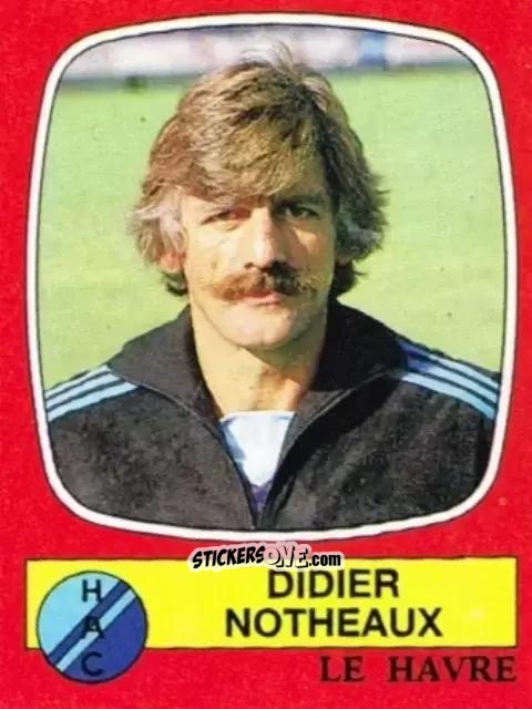 Sticker Didier Notheaux - Football France 1986-1987 n. 65 - Panini