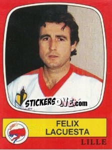 Cromo Felix Lacuesta - Football France 1986-1987 n. 106 - Panini