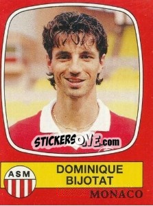 Cromo Dominique Bijotat - Football France 1986-1987 n. 154 - Panini