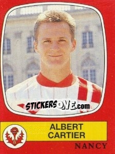 Figurina Albert Cartier - Football France 1986-1987 n. 164 - Panini