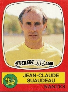 Cromo Jean-Claude Suaudeau - Football France 1986-1987 n. 177 - Panini