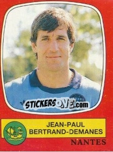 Cromo Jean-Paul Bertrand-Demanes - Football France 1986-1987 n. 178 - Panini