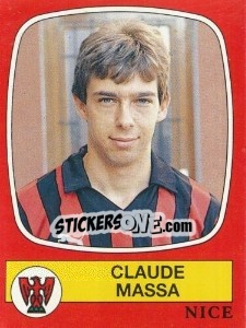 Figurina Claude Massa - Football France 1986-1987 n. 207 - Panini