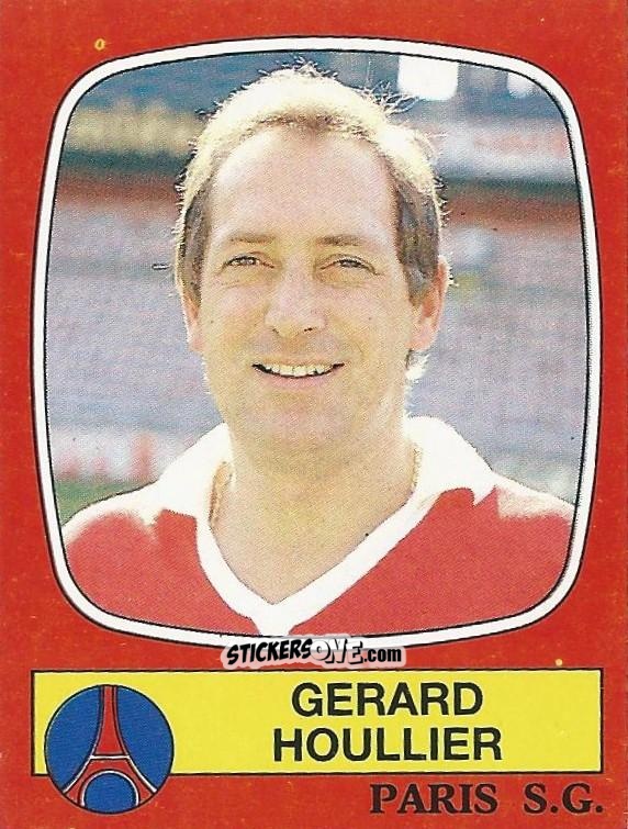 Sticker Gerard Houllier - Football France 1986-1987 n. 209 - Panini