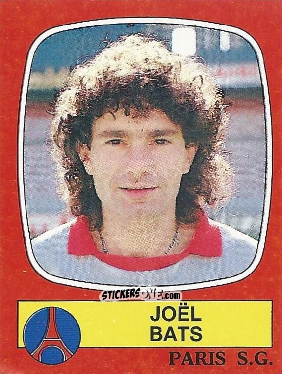 Sticker Joel Bats - Football France 1986-1987 n. 210 - Panini