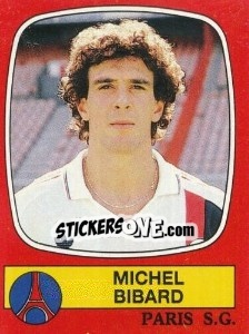 Sticker Michel Bibard - Football France 1986-1987 n. 215 - Panini