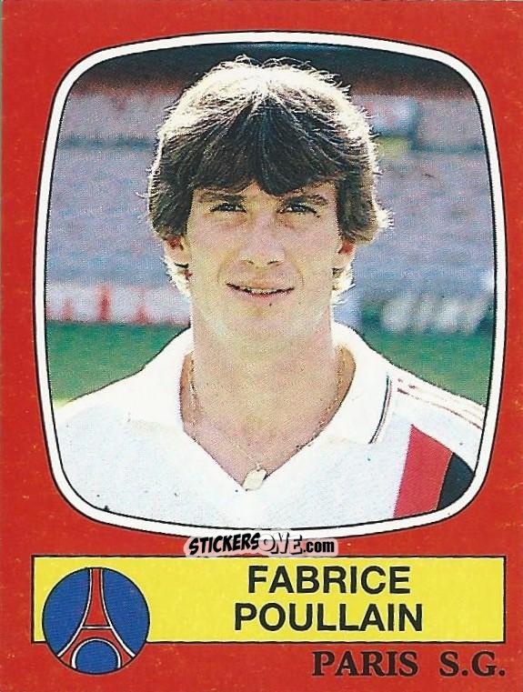 Figurina Fabrice Poullain - Football France 1986-1987 n. 217 - Panini
