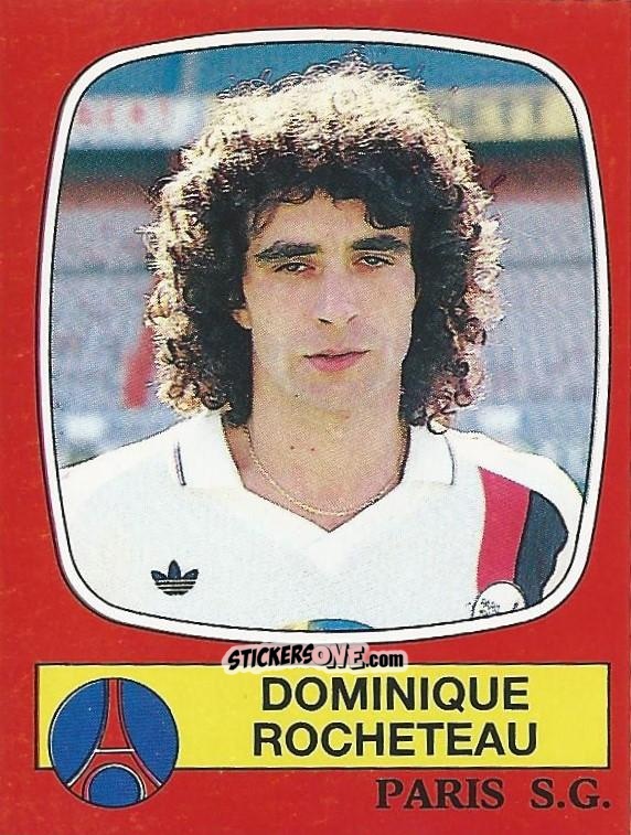 Sticker Dominique Rocheteau - Football France 1986-1987 n. 220 - Panini