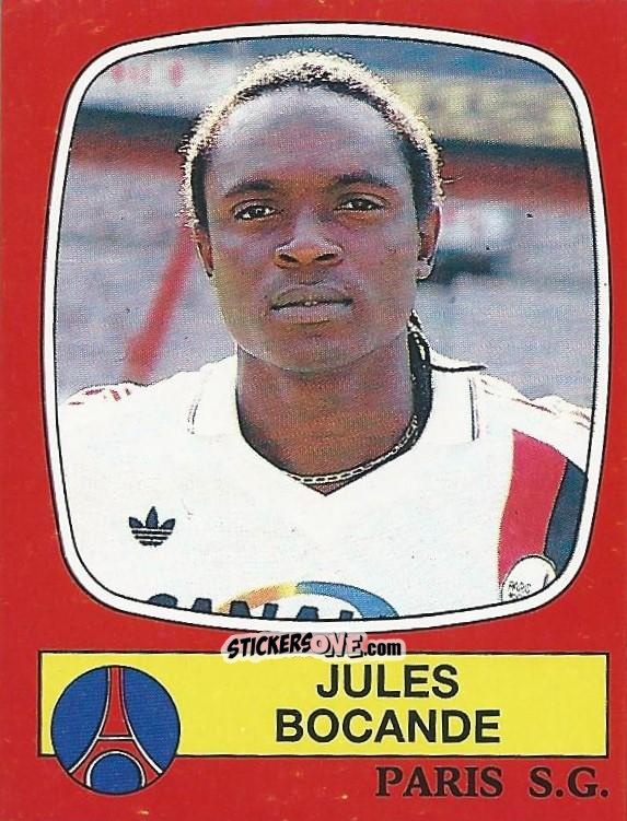 Figurina Jules Bocande - Football France 1986-1987 n. 221 - Panini