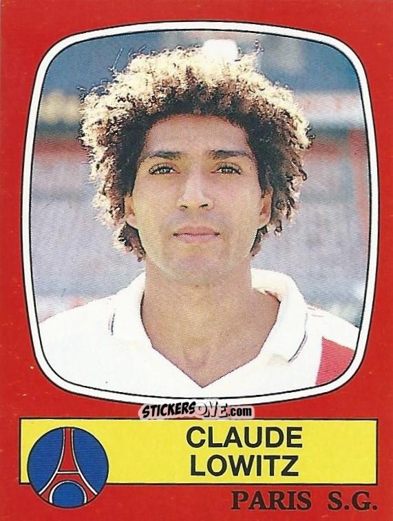 Cromo Claude Lowitz - Football France 1986-1987 n. 223 - Panini