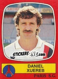 Cromo Daniel Xuereb - Football France 1986-1987 n. 224 - Panini