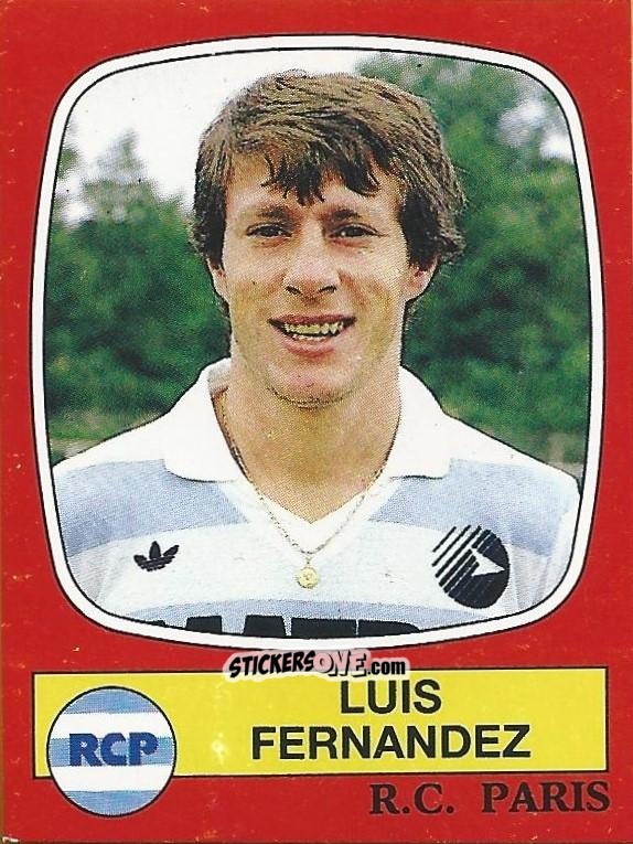 Sticker Luis Fernandez - Football France 1986-1987 n. 234 - Panini