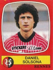 Sticker Daniel Solsona - Football France 1986-1987 n. 252 - Panini