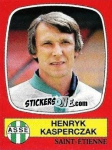 Figurina Hanryk Kasperczak - Football France 1986-1987 n. 257 - Panini