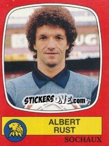 Figurina Albert Rust - Football France 1986-1987 n. 274 - Panini