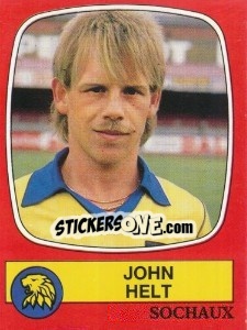 Cromo John Helt - Football France 1986-1987 n. 282 - Panini