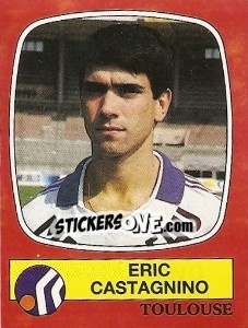 Cromo Eric Castagnino - Football France 1986-1987 n. 314 - Panini