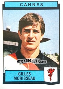 Sticker Gilles Morisseau - Football France 1987-1988 n. 55 - Panini