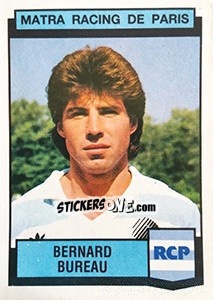 Sticker Bernard Bureau - Football France 1987-1988 n. 180 - Panini