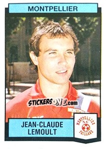 Figurina Jean-Claude Lemoult - Football France 1987-1988 n. 223 - Panini