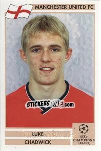 Figurina Luke Chadwick - Champions League 2000-2001. Finale n. 126 - Panini