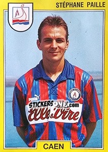 Cromo Stéphane Paille - FOOT 1991-1992 n. 31 - Panini