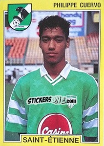 Figurina Philippe Cuervo - FOOT 1991-1992 n. 233 - Panini