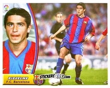Cromo Riquelme - Liga Spagnola 2003-2004 n. 103 - Colecciones ESTE